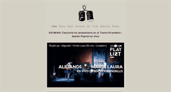 Desktop Screenshot of alejandroymarialaura.com